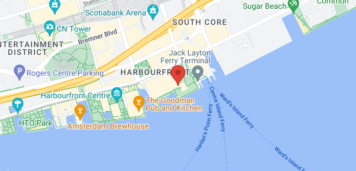 map of #2608 -65 HARBOUR SQ